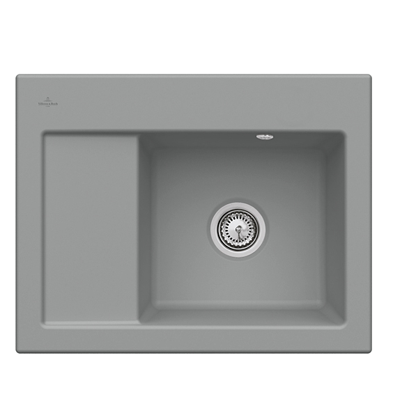Мийка для кухні Villeroy & Boch Subway 45 Compact 65х51 см чаша справа кераміка stone 331301SL