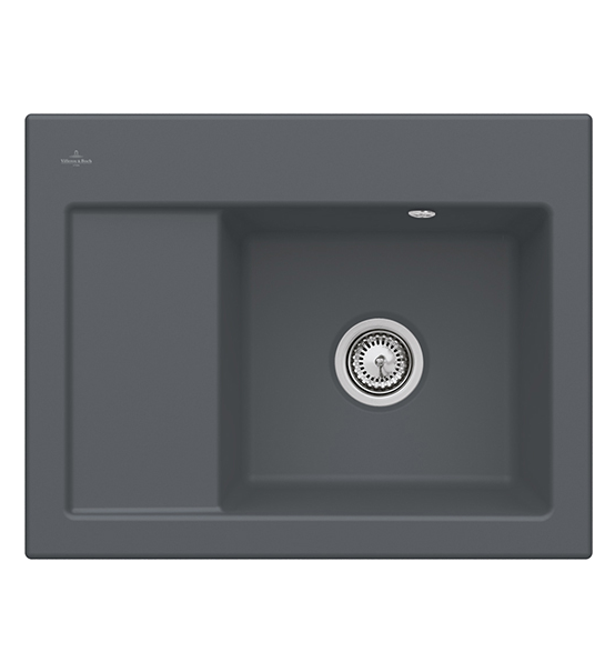 Мийка для кухні Villeroy & Boch Subway 45 Compact 65х51 см чаша справа кераміка graphite 331301i4