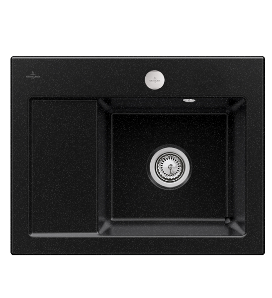Мийка для кухні Villeroy & Boch Subway 45 Compact 65х51 см чаша справа кераміка chromit 331302J0