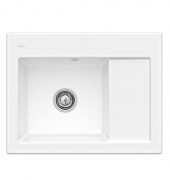 Мойка для кухни Villeroy & Boch Subway 45 Compact 65х51 см чаша слева керамика white alpin 331201R1