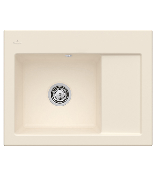 Мойка для кухни Villeroy & Boch Subway 45 Compact 65х51 см чаша слева керамика ivory 331201FU