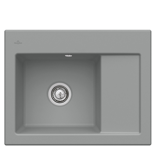 Мойка для кухни Villeroy & Boch Subway 45 Compact 65х51 см чаша слева керамика stone 331201SL
