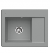Мойка для кухни Villeroy & Boch Subway 45 Compact 65х51 см чаша слева керамика stone 331201SL