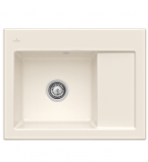 Мойка для кухни Villeroy & Boch Subway 45 Compact 65х51 см чаша слева керамика crema 331201KR