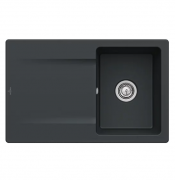 Мийка для кухні Villeroy & Boch Siluet 45 80х51 см кераміка ebony 333401S5