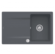 Мойка для кухни Villeroy & Boch Siluet 45 80х51 см керамика graphite 333402i4