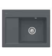 Мойка для кухни Villeroy & Boch Subway 45 Compact 65х51 см чаша справа керамика graphite 331301i4