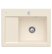 Мийка для кухні Villeroy & Boch Subway 45 Compact 65х51 см чаша справа кераміка ivory 331302FU