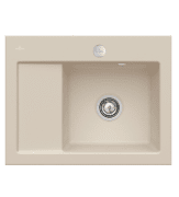 Мойка для кухни Villeroy & Boch Subway 45 Compact 65х51 см чаша справа керамика almond 331302AM