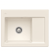 Мойка для кухни Villeroy & Boch Subway 45 Compact 65х51 см чаша слева керамика crema 331201KR