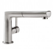 Смеситель для кухни Villeroy & Boch Sorano Shower с выдвижной лейкой сплошная нержавеющая сталь 926800LC