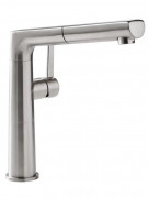 Смеситель для кухни Villeroy & Boch Sorano Sky Shower с выдвижной лейкой сплошная нержавеющая сталь 926900LC