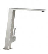 Змішувач для кухні Villeroy & Boch Finera Slope Square одноважільний суцільна нержавіюча сталь 927700LC