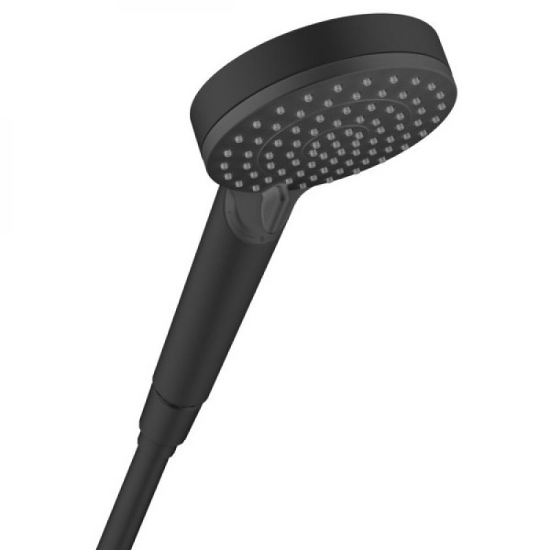 Душевая лейка Hansgrohe Vernis Blend EcoSmart 10 см 2-режимная черный матовый 26340670