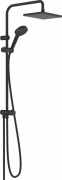 Душевая стойка Hansgrohe Vernis Shape Showerpipe 230 1jet Reno черный матовый 26282670