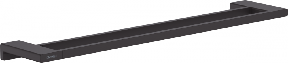 Держатель для полотенец Hansgrohe AddStoris двойной 64,8 см металл черный матовый 41743670