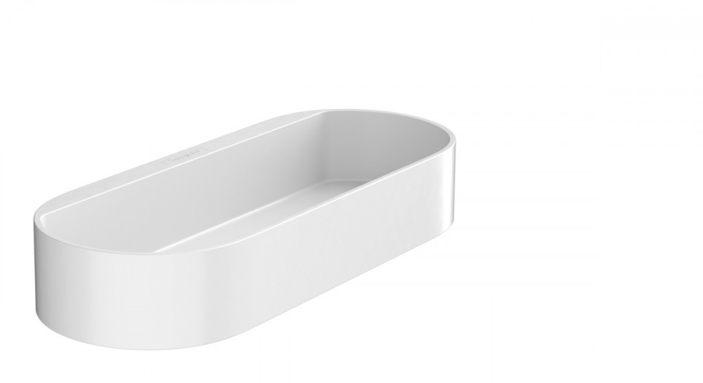 Корзинка для хранения Hansgrohe WallStoris пластик белый матовый 27913700