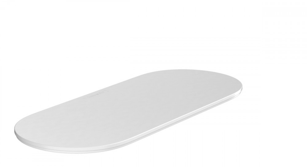 Кришка для кошика для зберігання Hansgrohe WallStoris пластик білий матовий 27925700