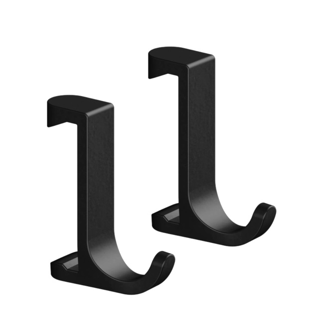 Гачок для ванної Hansgrohe WallStoris пластик чорний матовий 27929670