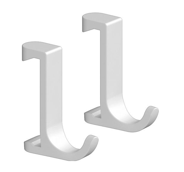 Крючок для ванной Hansgrohe WallStoris пластик белый матовый 27929700