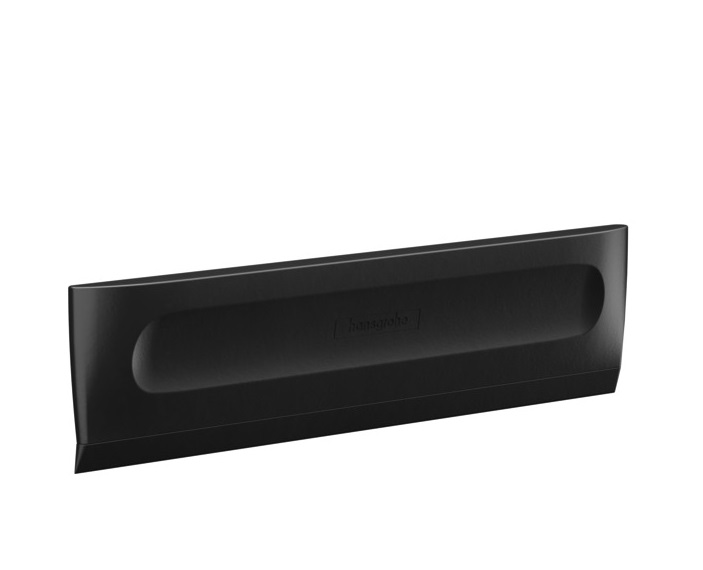 Скребок для душової кабіни Hansgrohe WallStoris пластик чорний матовий 27916670