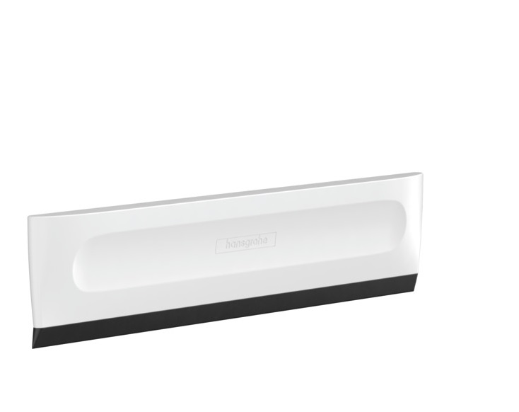 Скребок для душевой кабины Hansgrohe WallStoris пластик белый матовый 27916700