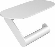 Держатель для туалетной бумаги Hansgrohe WallStoris открытый пластик белый матовый 27928700