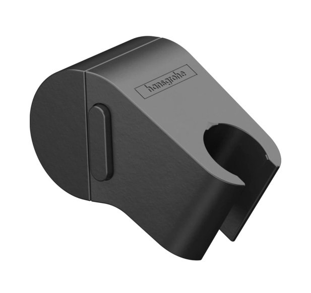 Тримач ручного душу Hansgrohe WallStoris пластик чорний матовий 27917670