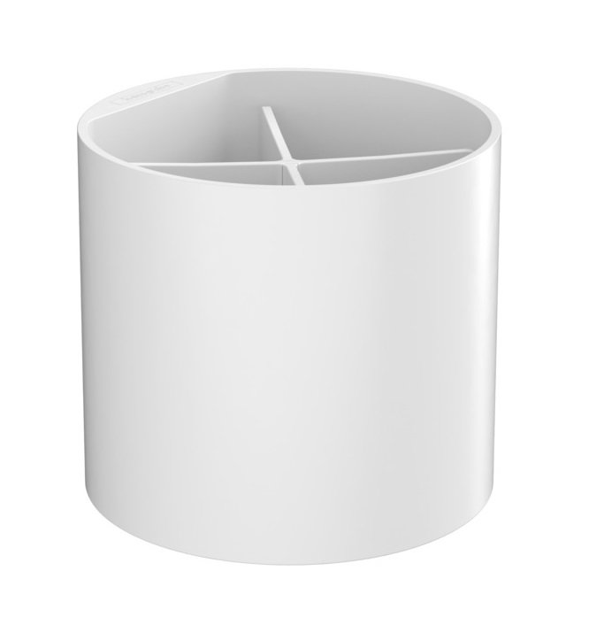 Стакан для зубных щеток Hansgrohe WallStoris пластик белый матовый 27921700