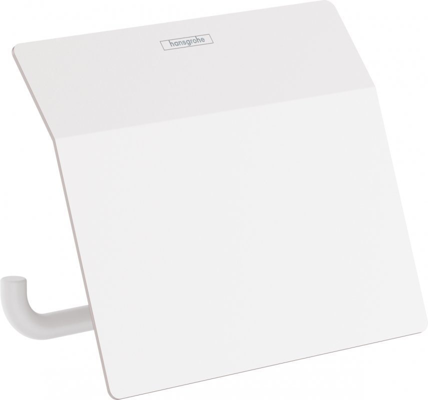 Тримач для туалетного паперу Hansgrohe AddStoris білий матовий 41753700