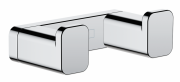 Крючок для ванной Hansgrohe AddStoris двойной металл хром 41755000