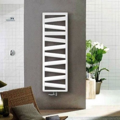 Рушникосушарка комбінована Zehnder Kazeane 1266х550 мм з теном  RB-130-050-9016-HOTS-MB