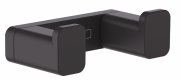 Крючок для ванной Hansgrohe AddStoris двойной металл черный матовый 41755670
