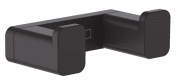Крючок для ванной Hansgrohe AddStoris двойной металл черный матовый 41755670