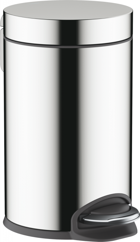 Відро для сміття Hansgrohe AddStoris 3 л з педаллю метал хром 41775000