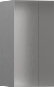 Настенная ниша с открытой рамой Hansgrohe XtraStoris Minimalistic 30х15х14 см нержавеющая сталь 56076800