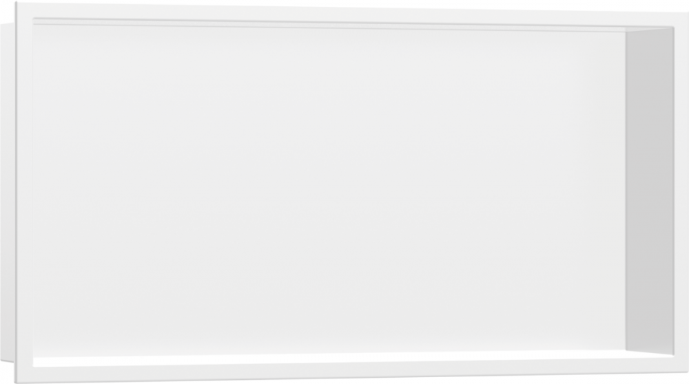 Настінна ніша з вбудованою рамою Hansgrohe XtraStoris Original 30х60х10 см білий матовий 56064700