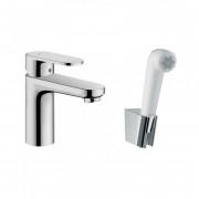 Смеситель для раковины Hansgrohe Vernis Blend с гигиеническим душем хром 71215000