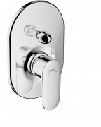 Смеситель для душа Hansgrohe Vernis Blend скрытого монтажа однорычажный хром 71449000