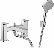 Змішувач на борт ванни Hansgrohe Vernis Shape з ручним душем хром 71462000