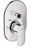 Смеситель для душа Hansgrohe Vernis Blend скрытого монтажа однорычажный хром 71449000