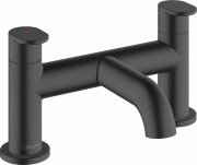 Смеситель на борт ванны Hansgrohe Vernis Blend латунь черный матовый 71442670