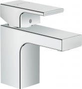 Смеситель для раковины Hansgrohe Vernis Shape с донным клапаном хром 71560000