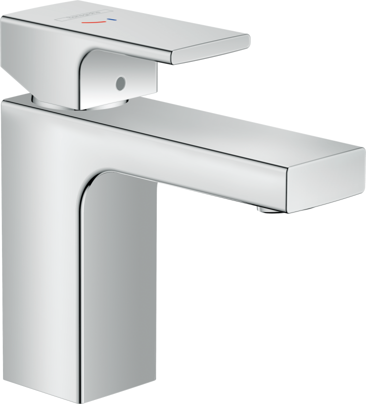Смеситель для раковины Hansgrohe Vernis Shape с донным клапаном хром 71594000