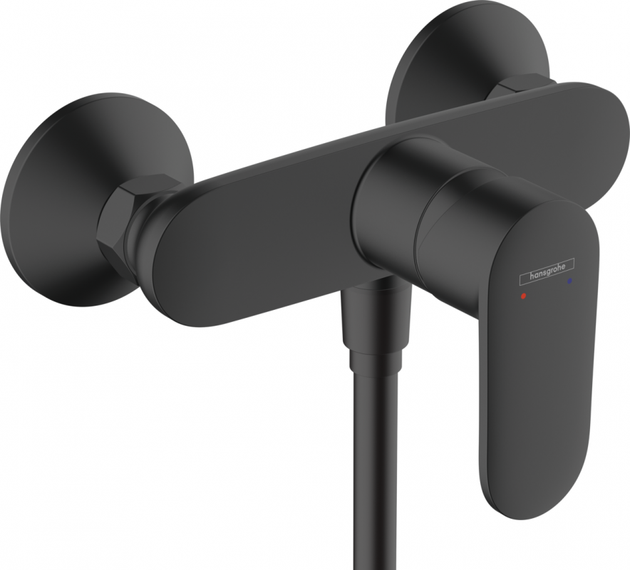 Змішувач для душа Hansgrohe Vernis Blend одноважільний чорний матовий 71640670