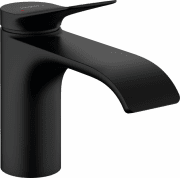 Змішувач для раковини Hansgrohe Vivenis одноважільний чорний матовий 75012670