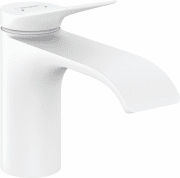 Смеситель для раковины Hansgrohe Vivenis однорычажный белый матовый 75012700