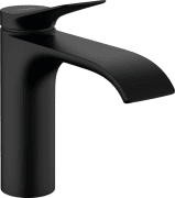 Смеситель для раковины Hansgrohe Vivenis однорычажный черный матовый 75022670