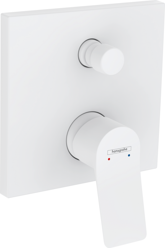 Смеситель для душа Hansgrohe Vivenis скрытого монтажа однорычажный белый матовый 75415700