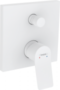 Смеситель для душа Hansgrohe Vivenis со встроенной защитной комбинацией EN 1717 белый матовый 75416700